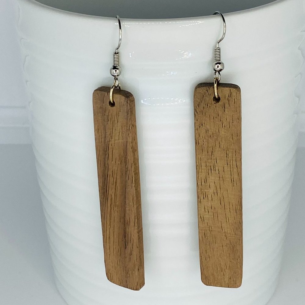 Simple Wood earrings